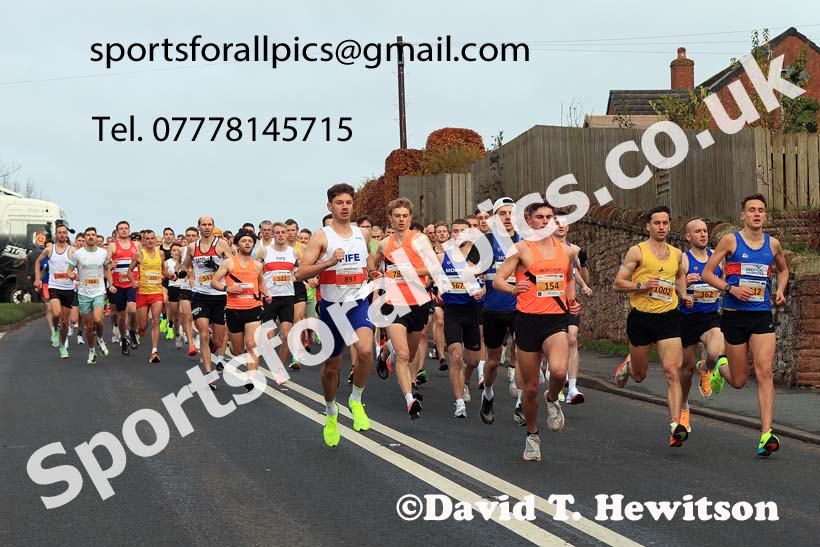 The Brampton to Carlisle 10 mile Road Race.   Photo: David T. Hewitson/Sports for All Pics